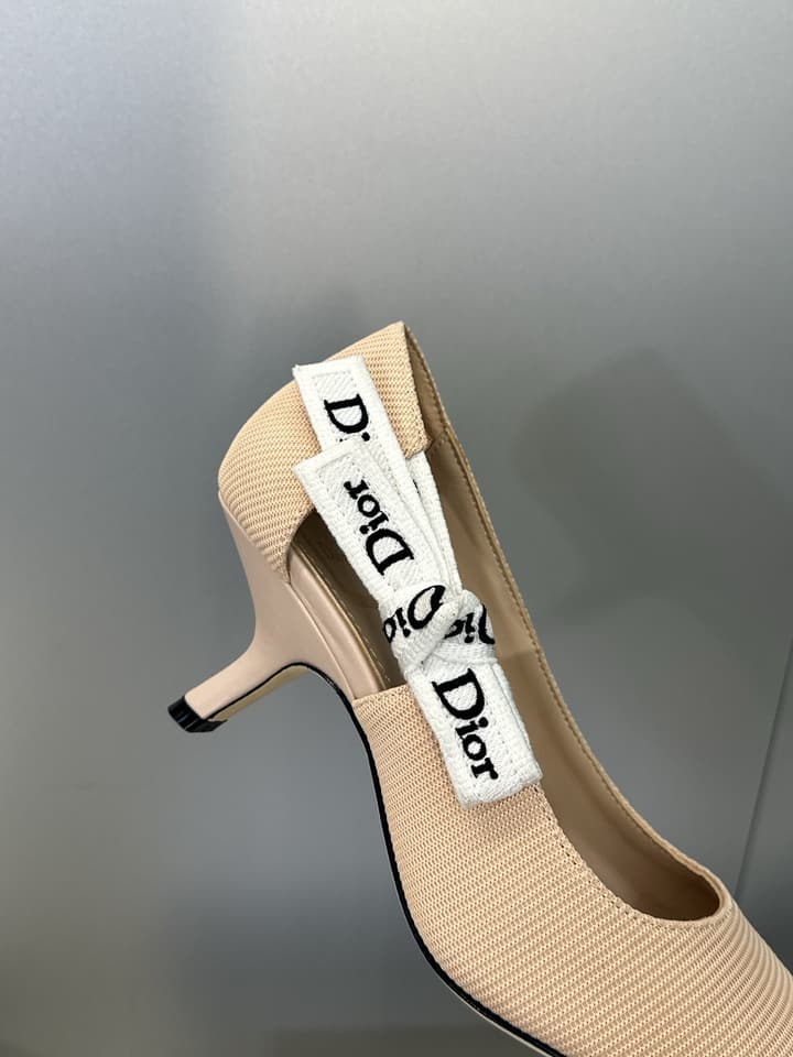 Dior J'Adior Webbing Bow Pumps – 2026 Early Spring Collection