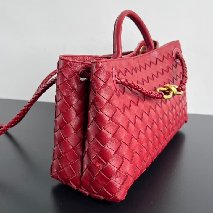 Bottega Veneta Andiamo Handbag in Charcoal Grey