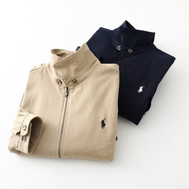 Ralph Lauren Oversized Cotton Jacket – 25SS in Deep Navy