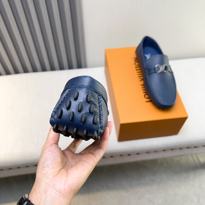 Louis Vuitton Monte Carlo Moccasin Loafers in Black Smooth Leather