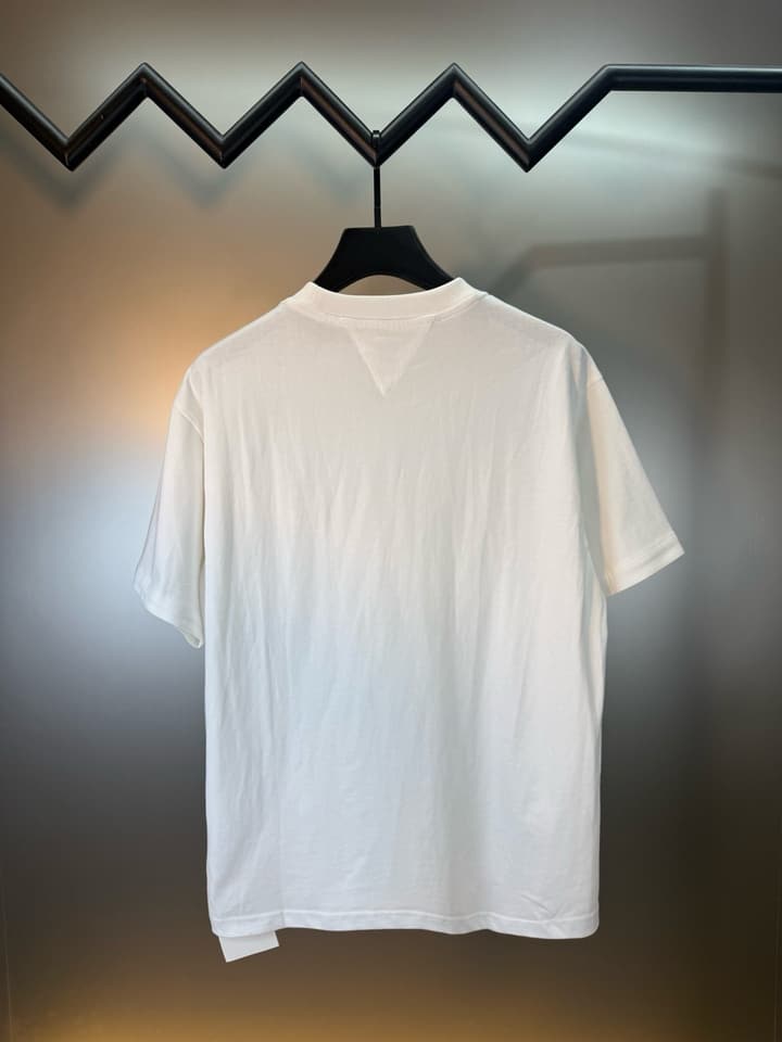 Bottega Veneta Woven Leather Pocket T-Shirt – Summer Collection – SS26 in Black