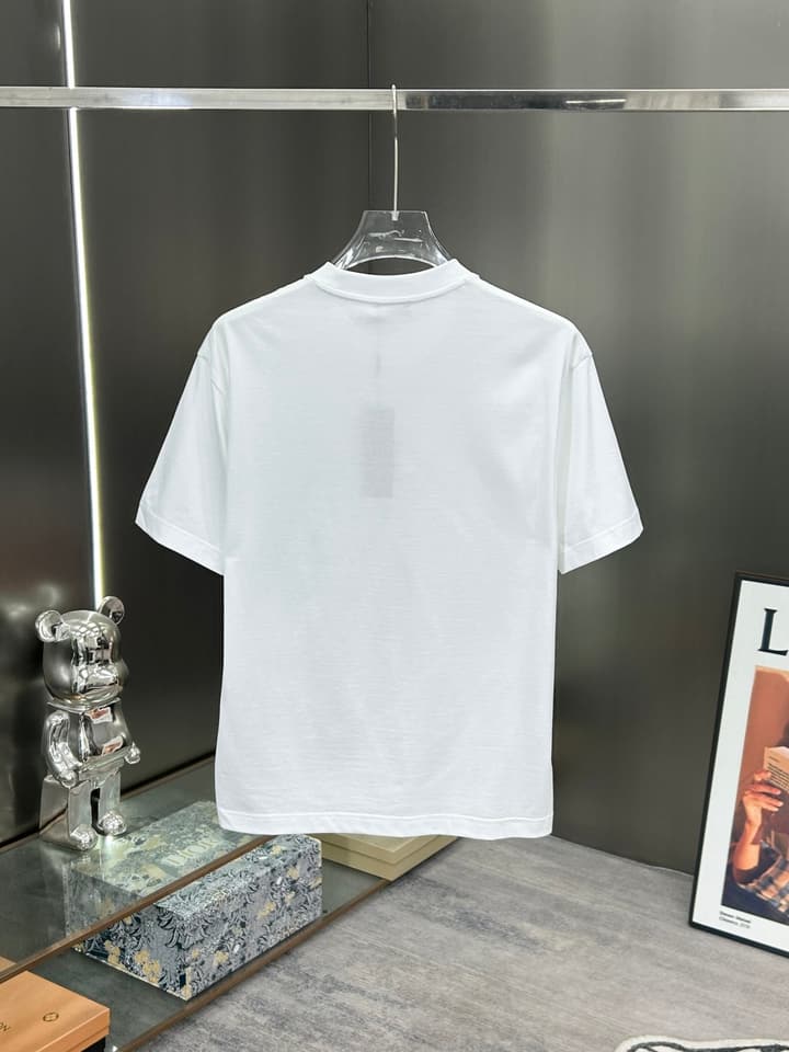 Dior 3D Logo High-Count Cotton T-Shirt – 2026SS in Black With Blue Graffiti Logo