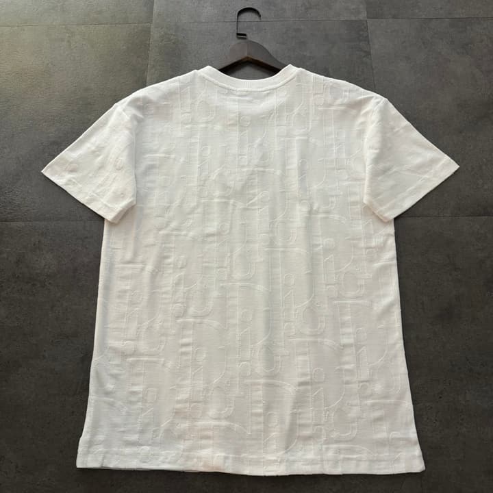 Dior Oblique Print Cotton T-Shirt – 2026SS Collection in Black