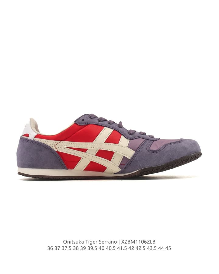 Onitsuka Tiger SERRANO™ Unisex Sneakers in Dark Navy And Beige