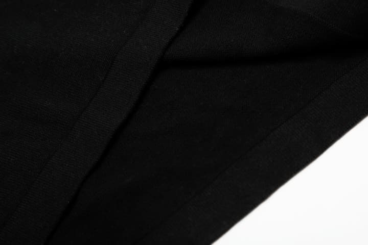 Ami Paris Classic Heart Embroidered Knit T-Shirt – 2025SS in Black