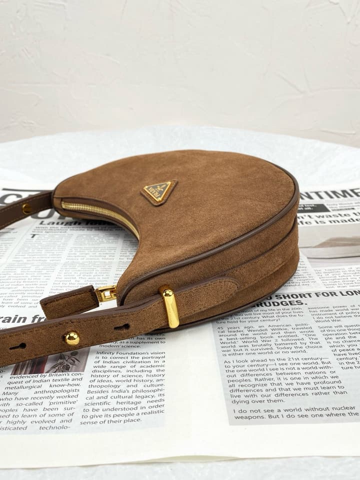 Prada Crescent Shoulder Bag