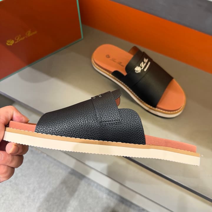 Loro Piana Summer Walk Crisscross Mules