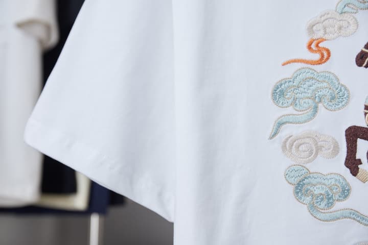 Dior Cloud Warhorse Logo Embroidered T-Shirt – Early Spring Year of the Horse Limited Edition – 26SS in Black