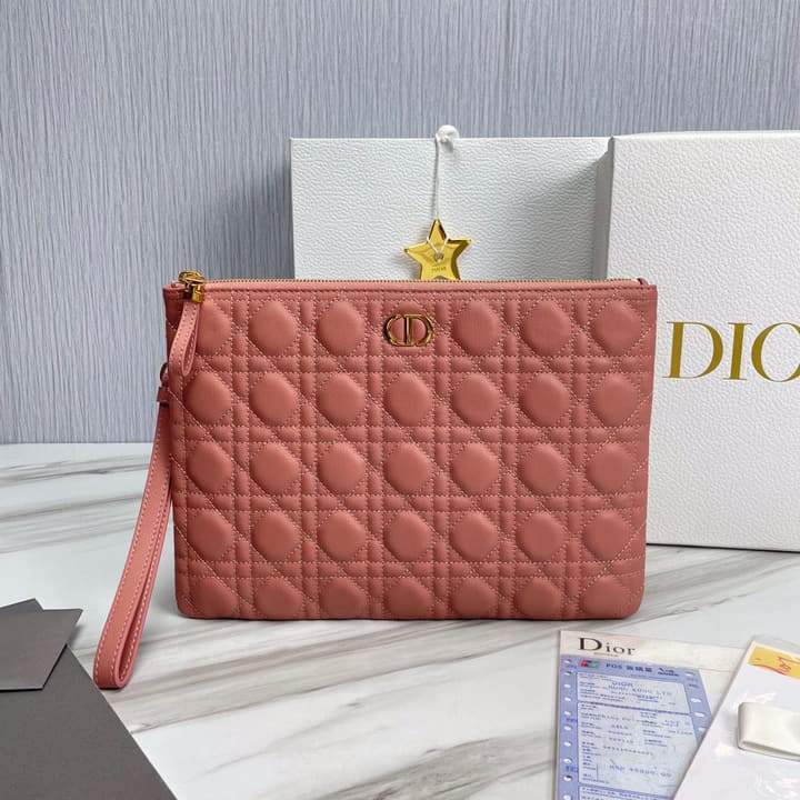 Dior Clutch Bag in Classic Black