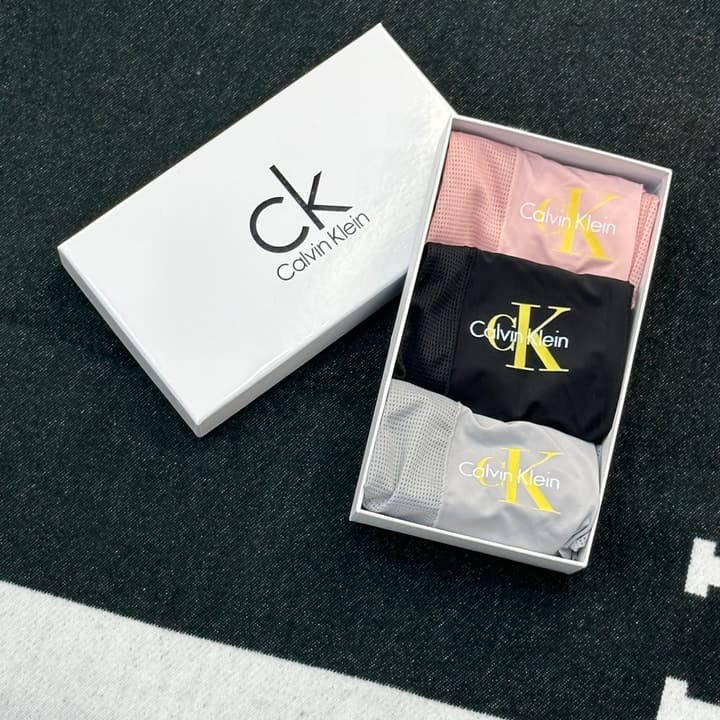 Calvin Klein Seamless Ice Silk Boxer Briefs Set