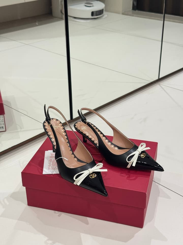 Valentino Bow Detail High Heels