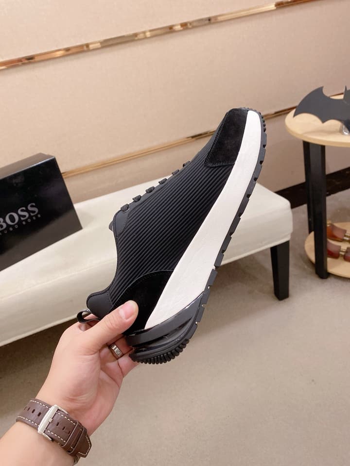 Boss Latest Casual Men's Sneakers in Dark Gray