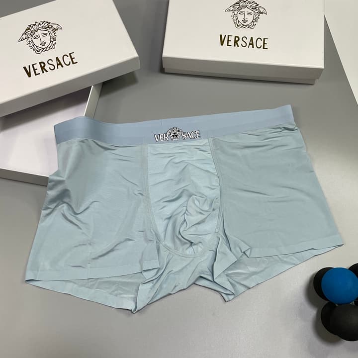 Versace Men's Ice Silk Seamless Underwear Pack
