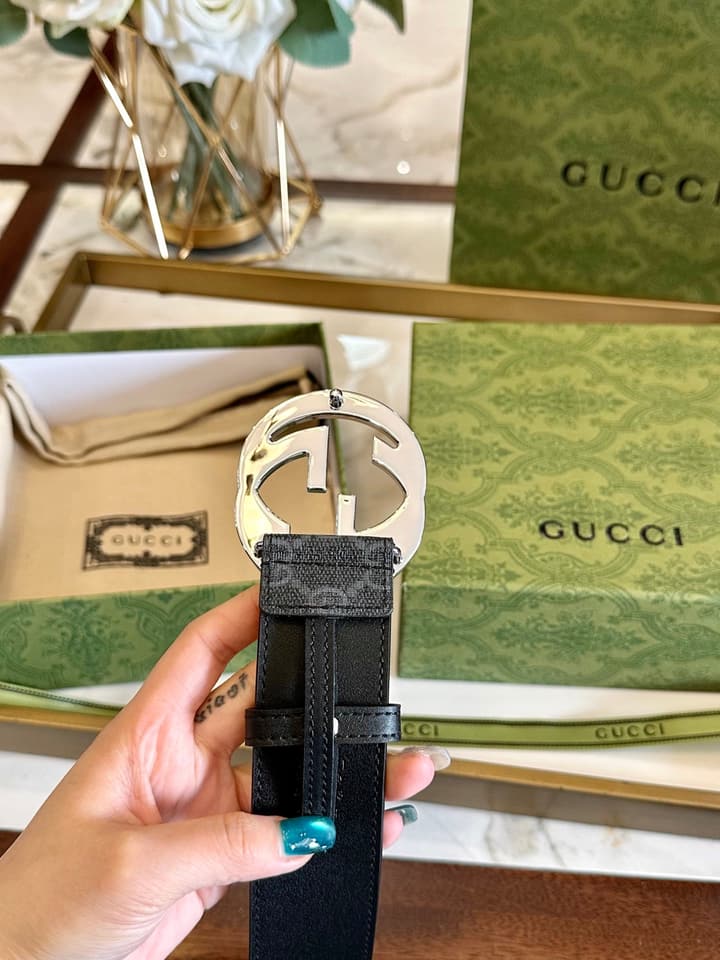 Gucci Classic Casual Leather Belt – 40mm