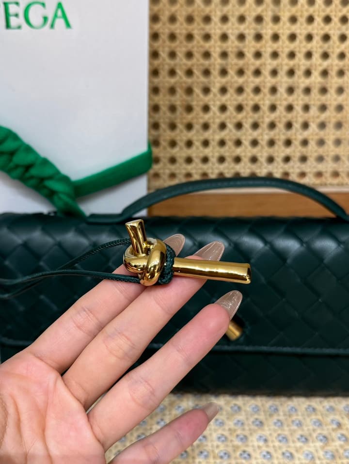 Bottega Veneta Andiamo Clutch Bag