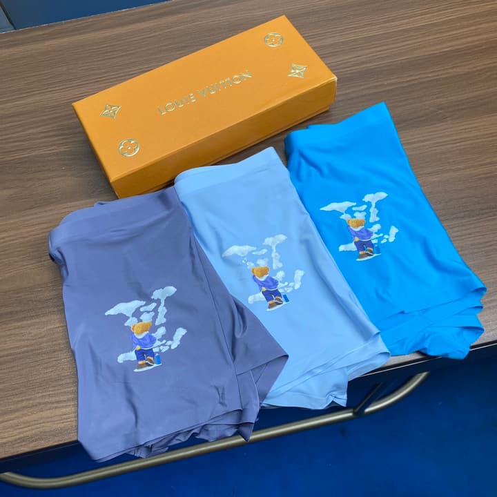 Louis Vuitton Men's Ice Silk Seamless Underwear