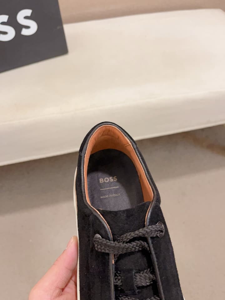 Boss Latest Casual Men's Sneakers in Black Monochromatic