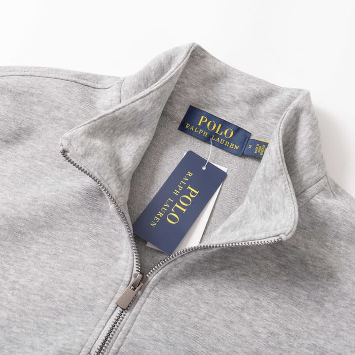 Ralph Lauren Classic Embroidered Half-Zip Sweatshirt in Black