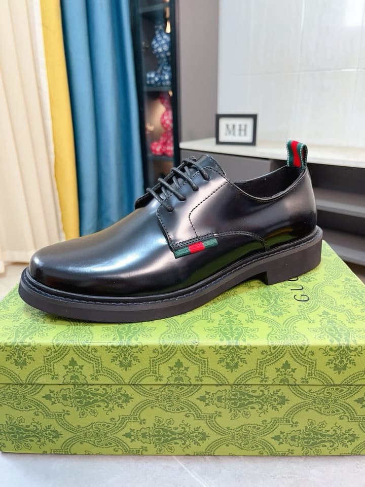 Gucci Men's Formal Leather Shoes – New Collection