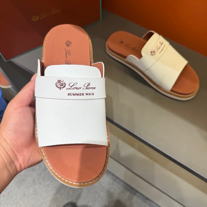 Loro Piana Summer Walk Crisscross Mules