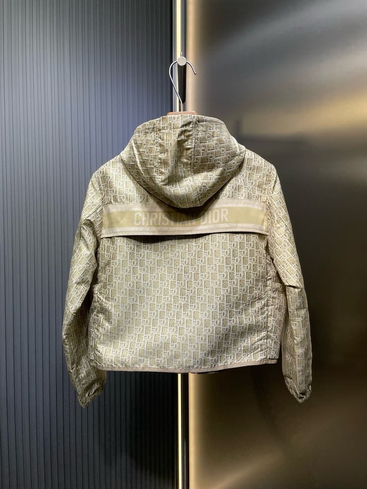Dior Oblique Jacquard Hooded Jacket – 25SS