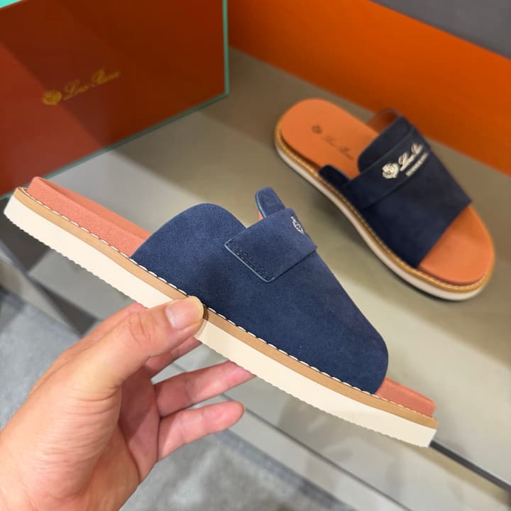 Loro Piana Summer Walk Crisscross Mules