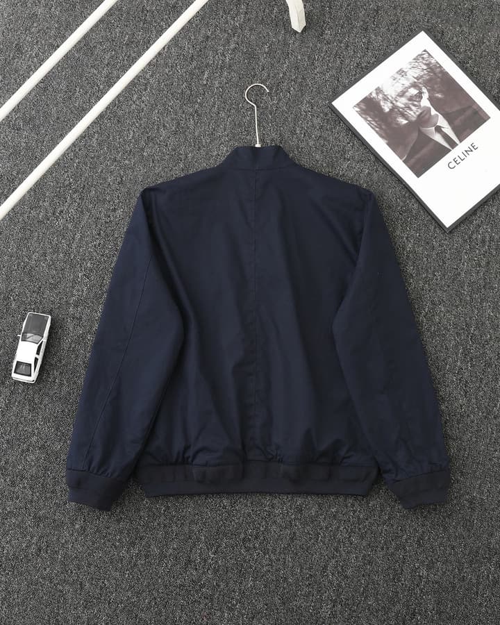 Ralph Lauren Old Money Stand-Collar Workwear Jacket in Khaki