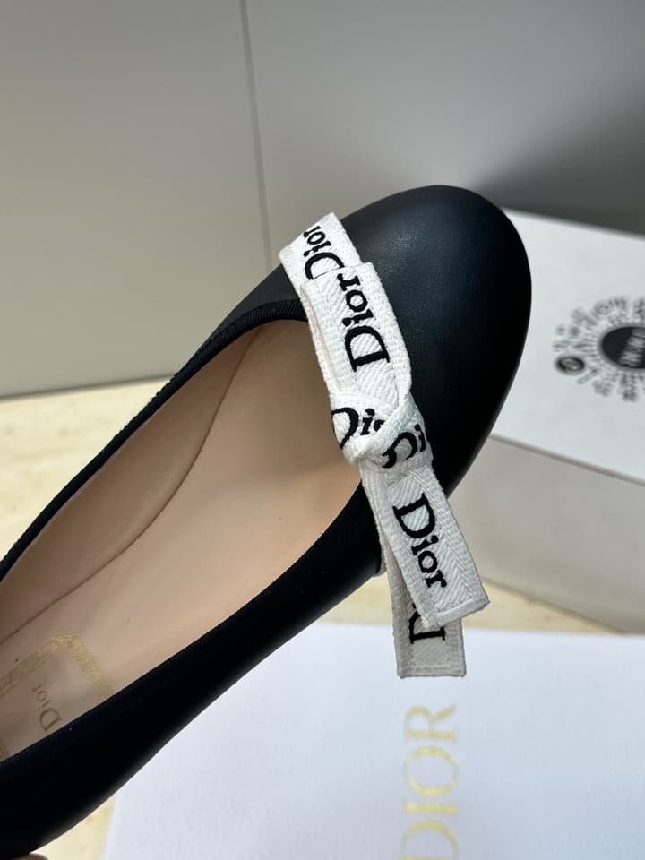 Dior J'Adior Bow Ballet Flats – 2026 Early Spring Collection