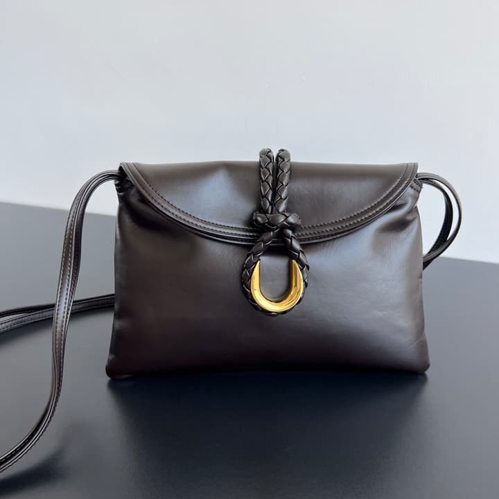 Bottega Veneta Small Liberta Handbag – 24FW in Classic Black