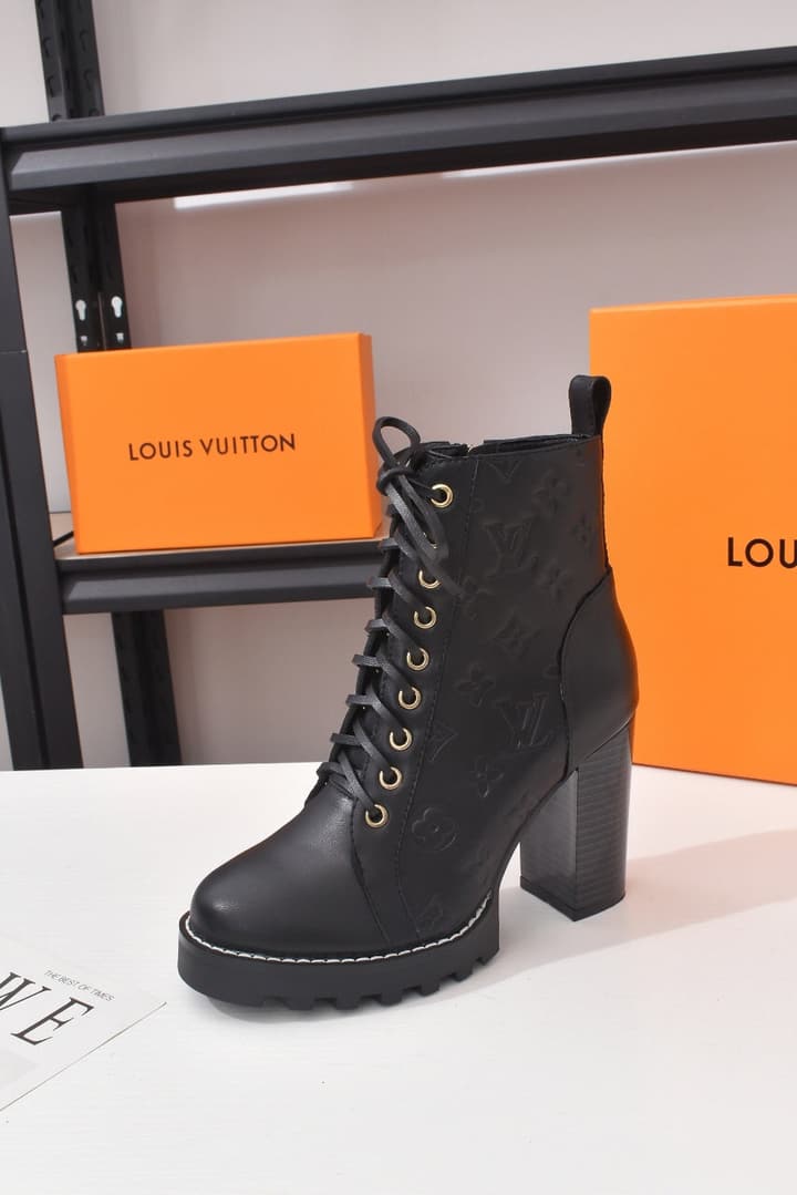 Louis Vuitton Classic High-Heeled Martin Boots
