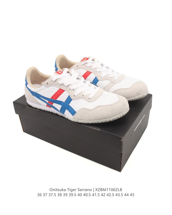 Onitsuka Tiger SERRANO™ Unisex Sneakers in Dark Navy And Beige