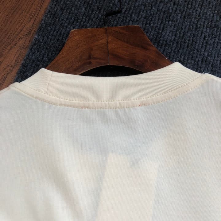 Gucci Embossed Logo Crewneck T-Shirt – 2026SS in Apricot