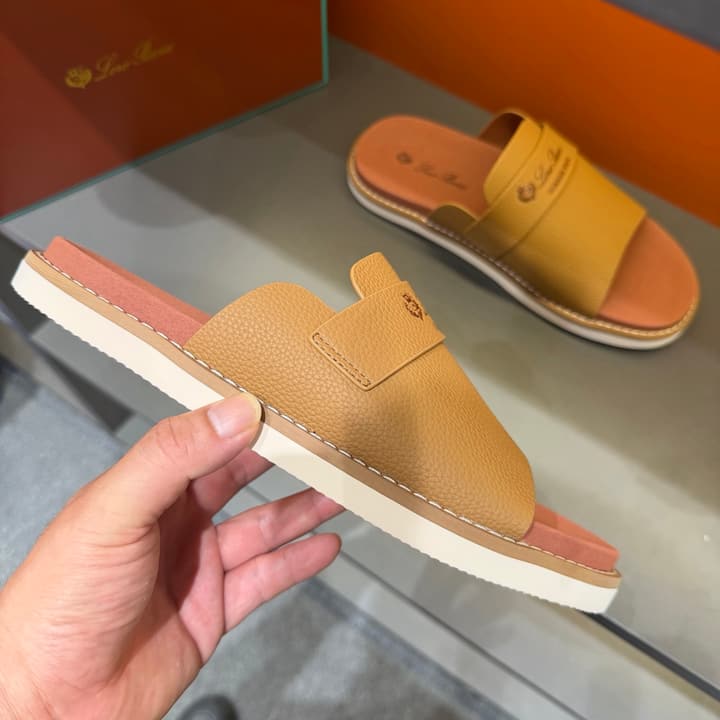 Loro Piana Summer Walk Crisscross Mules