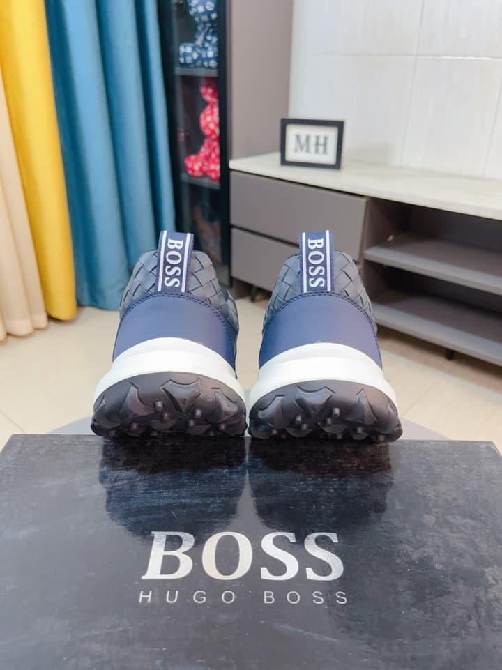 Boss Classic Suede and Waterproof Casual Sneakers