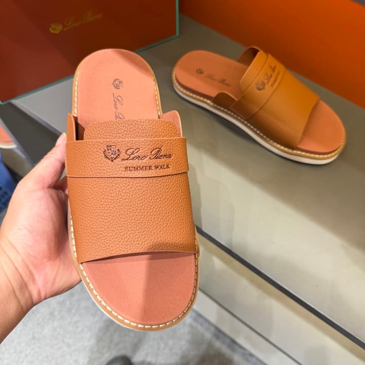 Loro Piana Summer Walk Crisscross Mules