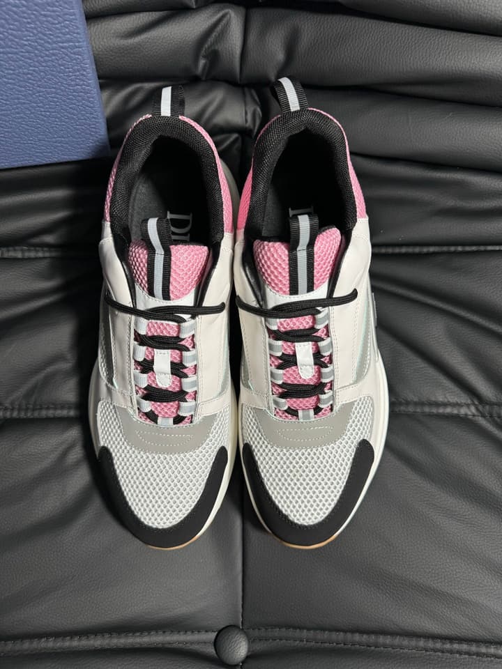 Dior B22 Calfskin Sneakers in Black
