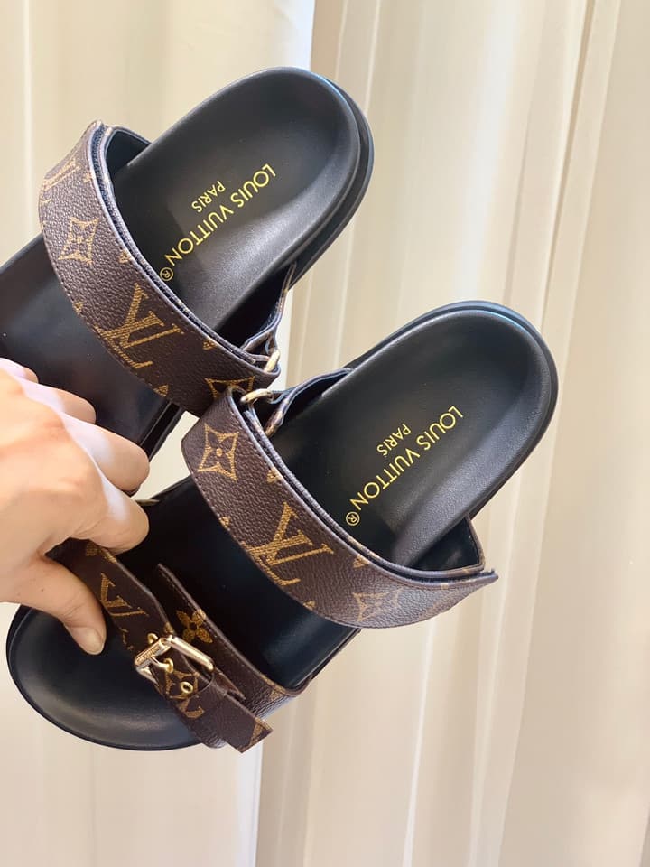 Louis Vuitton Denim Mules