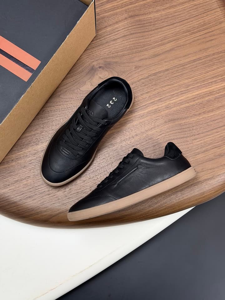 Zegna Old Money Suede Casual Sneakers