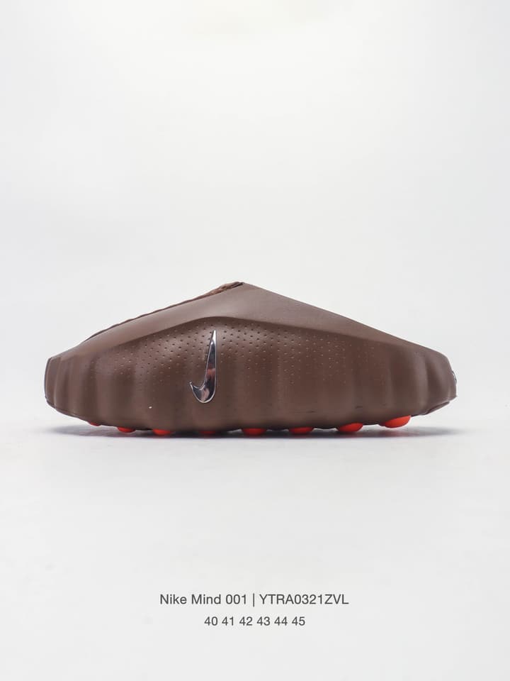 Nike Mind 001 Recovery Slides in Red