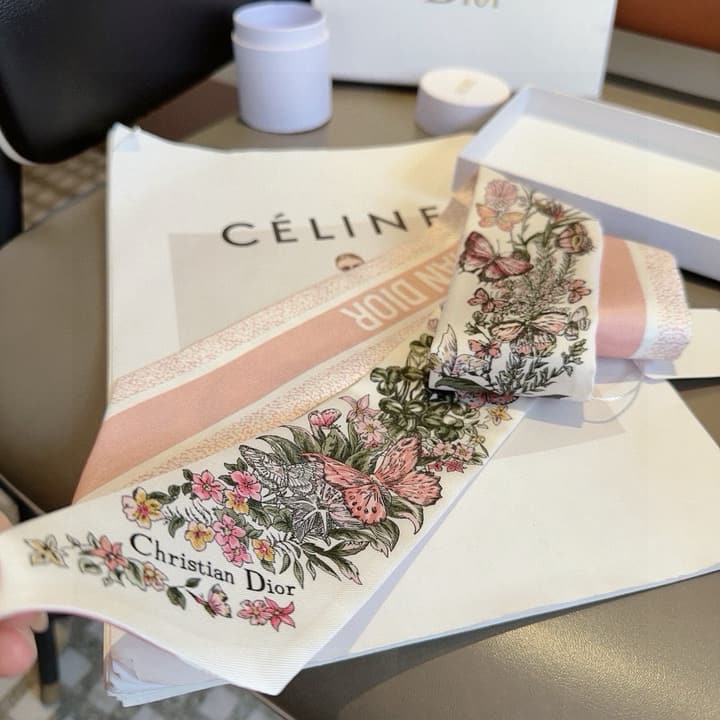 Dior Silk Twilly Scarf