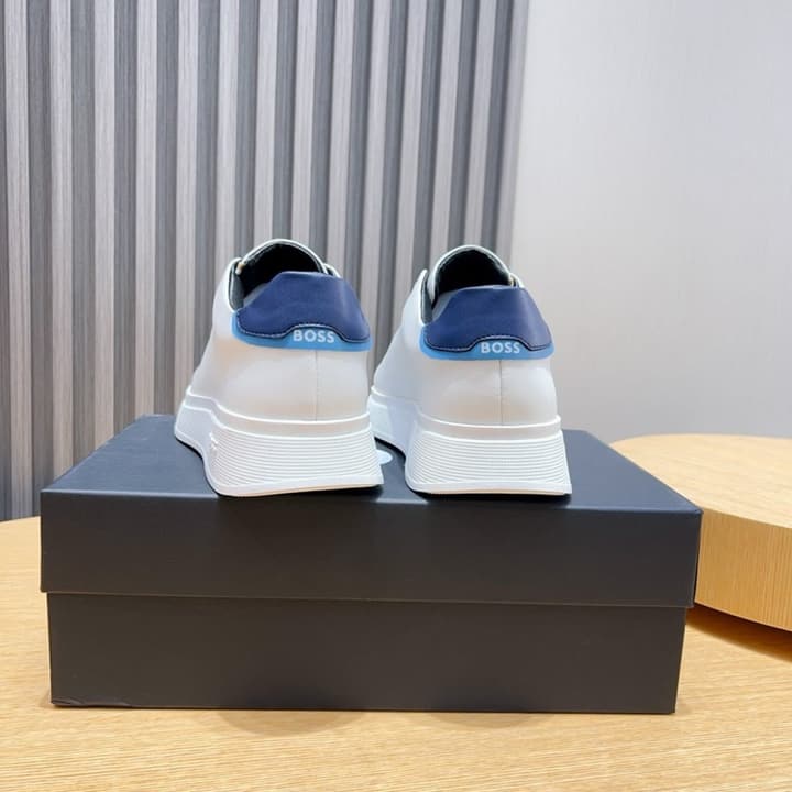 Boss Classic Driving Shoes in Black With Polished Toe