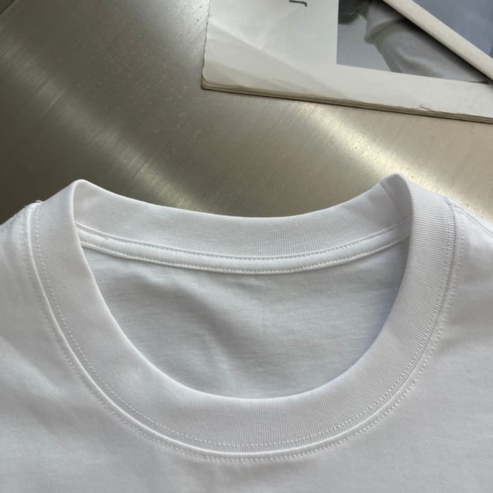 Loewe Pocket Embroidered Cotton T-Shirt in Black