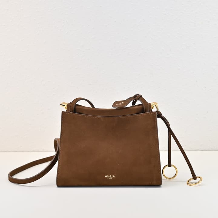 Alaïa Mini Clip Bag in Black