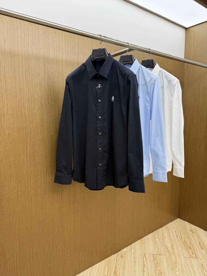 Prada Lightweight Cotton Long-Sleeve Shirt – Spring/Summer Collection