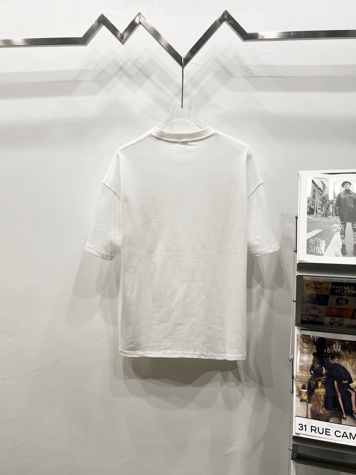 Loewe Minimalist Pocket Embroidery T-Shirt in Classic Black