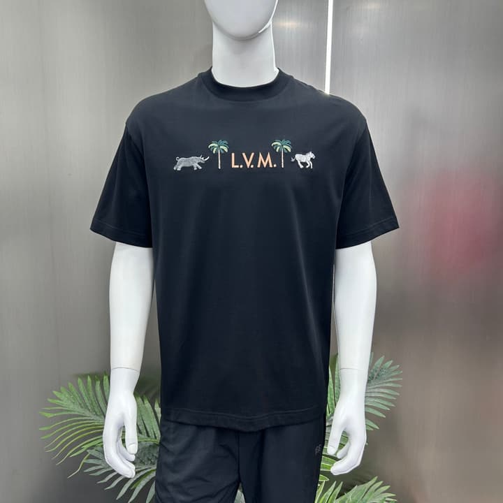 Louis Vuitton 2026 Hooded T-Shirt – 2026SS in Classic Black
