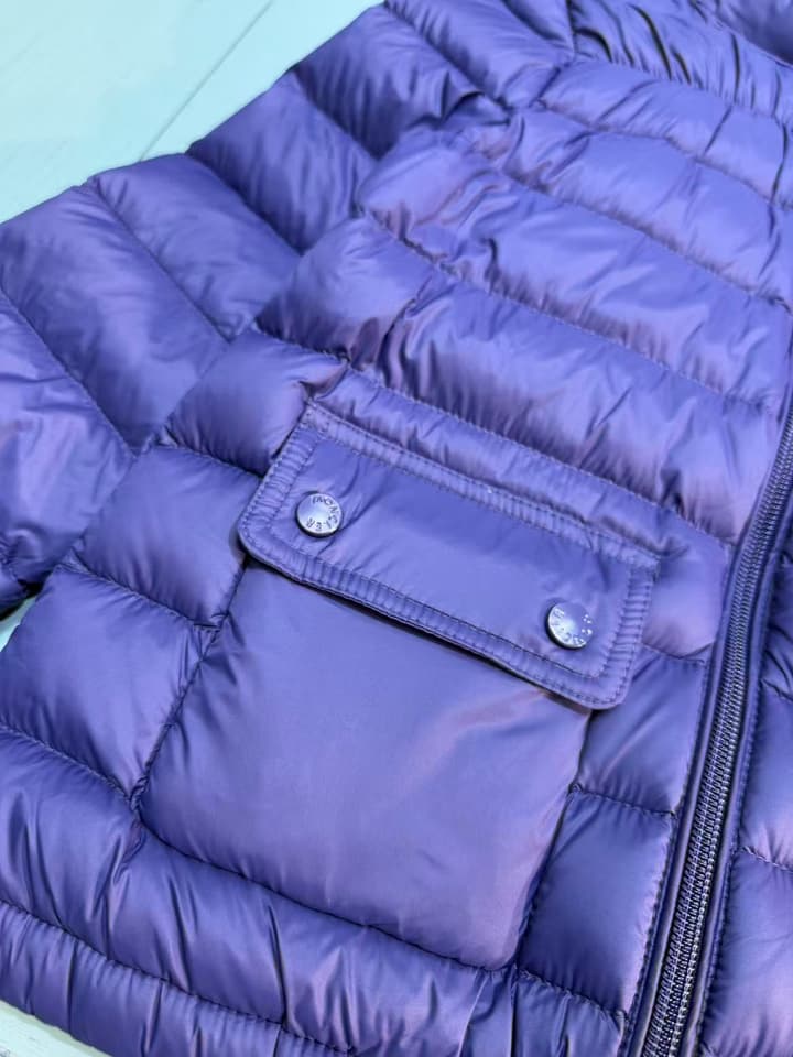 Moncler Kids Down Puffer Jacket – 2025SS/FW in Bright Purple