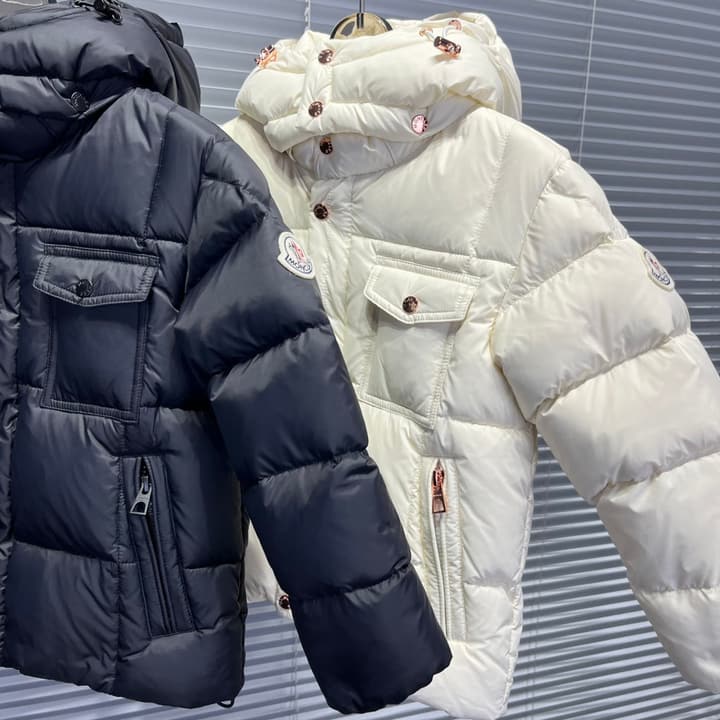 Moncler Detachable Hood Puffer Jacket – 25 Collection – Kids Collection in Black Puffer Jacket
