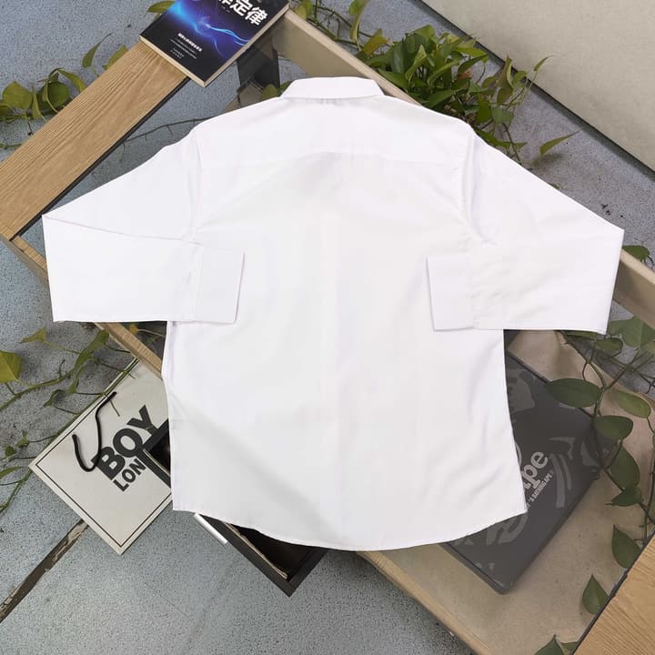 Louis Vuitton Classic Pocket Embroidered Long Sleeve Shirt – 2025 Collection in Classic Black