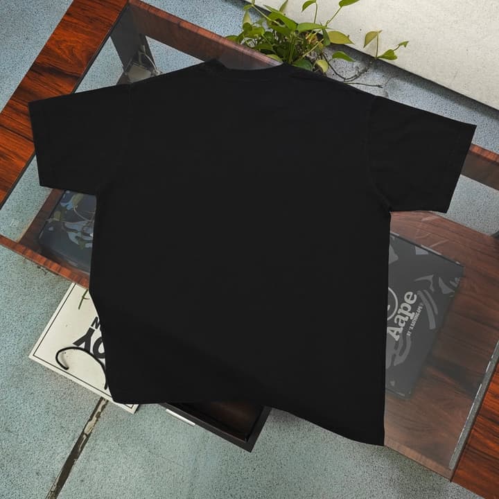Dior Rhinestone Logo Embroidery T-Shirt – 2026SS in Black